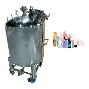 Mistura pneumática para tanque de armazenamento de água de perfume líquido pequeno para cosméticos químicos móveis Hone SUS