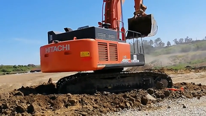 Modelo Hitachi ZX490 Usado 49 Ton Taladros grandes Excavadora sobre orugas Pesado Ingeniería multiusos Excavadora Japón - Product Image 5