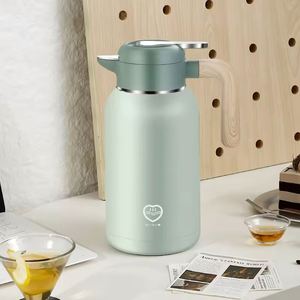 304 Stainless Steel Vacuum Thermos <b>Flask</b> 1.5L/2L Insulated Hot/Cold <b>Coffee</b> Water Jug for Business Gifts Office Use - Product Image 4