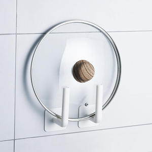 L-Shaped No Punching Baseball Cap Hat Rack Wall-Mounted Casual Clothing & Jewelry Storage <b>Hook</b> - Product Image 2