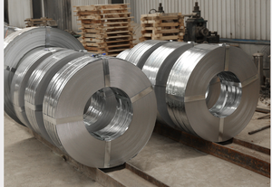 Nhúng nóng kho cung cấp Nhà máy Thép mạ kẽm Dải thép dải đóng gói cho Cáp bọc thép - Product Image 5