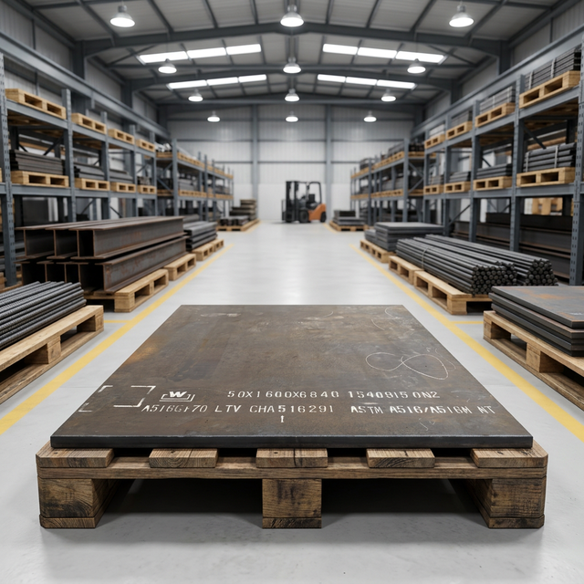 A516 Gr60 Gr70 Carbon Steel Plate for Boiler and Pressure Vessel