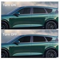 Película Inteligente PDLC Autoadhesiva Antiarañazos, Control Solar, Protección UV, Cambio de Color, Película para Ventanas de Automóviles, Garantía de 3 Años