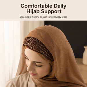Diadema Antideslizante Crown, Banda para el Cabello Transpirable y Hueca, Turbante con Ajuste Cómodo para la Forma de la Cabeza, para Decoración Diaria del Cabello - Product Image 2