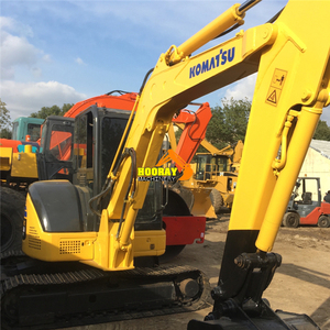 Excavatrice Komatsu PC55MR-2 d'occasion de 5 tonnes avec moteur, boîte de vitesses, pompe et roulements - Bien entretenue, performances solides, prix avantageux - Product Image 4