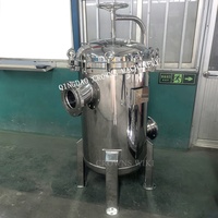 Boîtier de filtre multi-sacs en acier inoxydable 304 haute capacité pour tour de refroidissement et eau de process