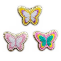 Patch Chenille Oreilles de Souris et Papillon Thermocollant/Autocollant pour Décoration Vêtements, Chapeaux et Sacs – Livraison Rapide, Prix Usine