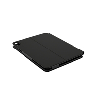 Clavier pour tablette étudiant compatible iPad 11e génération A16 et 10e génération 10,9 pouces, disposition 5 rangées, touches ciseaux silencieuses, étui pliable avec support