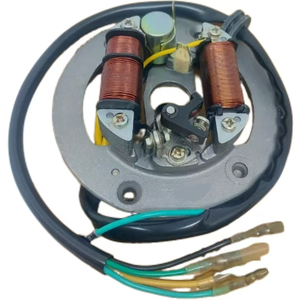 Ensemble de stator d'<span class=keywords><strong>allumage</strong></span> de <span class=keywords><strong>moto</strong></span> HF BENMA pour YB100 RS100 - Product Image 1