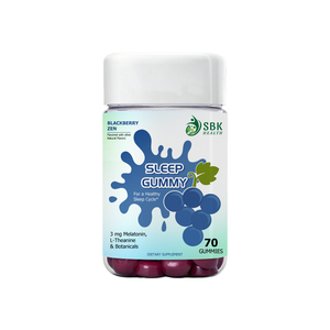 Gomitas para Dormir Más Rápido con Melatonina, 70 Unidades, Gomitas Herbales con Melatonina y L-Teanina para Relajación y Ayuda para Dormir - Product Image 1