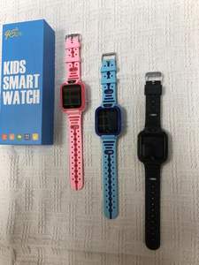 Jam tangan pintar pelacak kebugaran GPS tahan air 4G untuk anak kompatibel dengan IOS Android panggilan Video jam Alarm fitur TFT silika Gel - Product Image 5