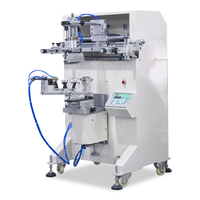 Nouvelle imprimante semi-automatique très populaire pour étiquettes de bouteilles en verre cylindriques, imprimante à écran pour tubes souples et cartes individuelles