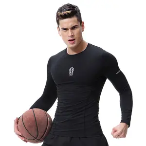 חדש עיצוב מותאם אישית לוגו O-צוואר ארוך שרוול T חולצות באיכות גבוהה גברים של ספורט חולצות כושר פעיל ללבוש עבור Wholesales