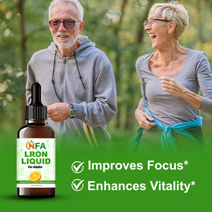 Hot Sale Iron Liquid Drops Boost Energy Enhance Immunity Natural Mineral <b>Supplement</b> Drops for Adults - Product Image 6