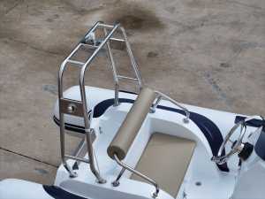<span class=keywords><strong>Bateau</strong></span> pneumatique semi-rigide Zhenbo 3,9 m 390C avec coque en fibre de verre et Hypalon PVC, pour la pêche, la cabine, la dérive et la plongée - Product Image 5