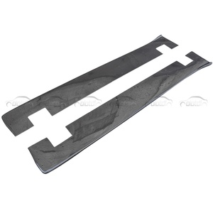 Extensiones de Fibra de Carbono Real para Faldones Laterales y Labio de Parachoques para Mitsubishi Lancer EVO X 10ª Generación Lancer Evolution Auto Tuning - Product Image 2