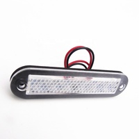 Bande lumineuse LED bleue marine Xiamen Sunshine, 14LM, montage encastré, 12V, 1.2W, IP67, 4500K, 3.9\"X0.9\", prix d'usine