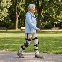 Premier exosquelette de genou à intelligence artificielle produit en série au monde |   Assistance à la marche à couple élevé |   Mobilité portable pour personnes âgées et en convalescence/hypershell