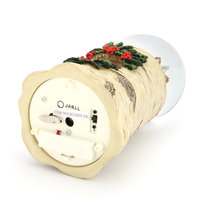 Bola Salju Natal dengan Musik & Salju Berputar/Berlampu Bertenaga Baterai