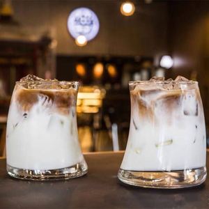 Verre à Mojito Créatif Personnalisé en Gros, Sans Plomb, Rayé, en Forme de Croissant, pour la Maison - Product Image 6