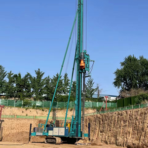 Hanfa mesin bahan bangunan baru sekrup tanah hidrolik kecil Driver tumpukan statis pengendali PLC efisiensi tinggi 4 tahun - Product Image 1