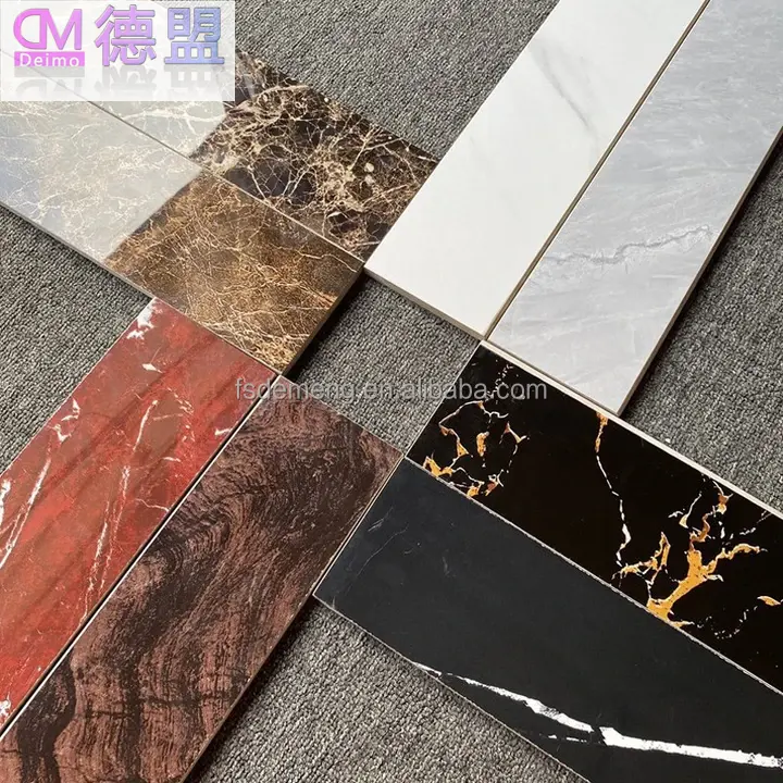 High Quality Decorative Soundproof Marble Alternative PVC UV Coating Wall Panel