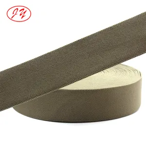 Wholesale High Quality Elastic Webbing Green Woven Twill Waistband Polyester Nylon Elastic Band For Underwear