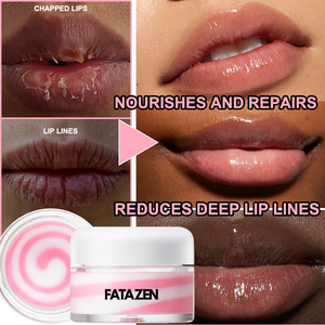 FATAZEN Soin des lèvres Anti-sécheresse Baume nourrissant hydratant Blanchissant la peau Marshmallow Niacinamide PDRN Masque de nuit pour <span class=keywords><strong>les</strong></span> lèvres - Product Image 2