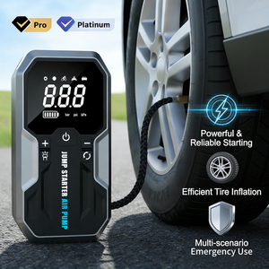 Arrancador Profesional de 22 Cilindros con 2500A 12V 10000mAh 35L/min Rápido para Vehículos de 8L Gasolina y 6L SUV KCCY59 Actualizado de 22 Cilindros - Product Image 3