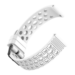Bracelet pour Samsung Galaxy Watch 42 mm 46 mm, largeur 20 mm 22 mm, bracelet de remplacement en silicone souple pour <span class=keywords><strong>Garmin</strong></span> <span class=keywords><strong>Vivomove</strong></span> <span class=keywords><strong>HR</strong></span> - Product Image 2