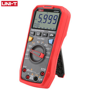 UNI-T UT61D + цифровой мультиметр профессиональный тестер True RMS Auto Range DC <span class=keywords><strong>AC</strong></span> 1000 В пиковое удержание емкости тестер 60 МФ метр - Product Image 2