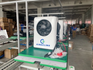 เครื่องปรับอากาศแยกไฟฟ้า24V สำหรับรถบรรทุกระบายความร้อนในห้องโดยสาร - Product Image 4