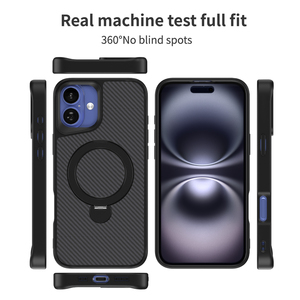 เคสโทรศัพท์แบบแม่เหล็กชาร์จไร้สายสำหรับธุรกิจเคสป้องกันหน้าจอโทรศัพท์กันกระแทกสำหรับ <span class=keywords><strong>iPhone</strong></span> 15 16 <span class=keywords><strong>Pro</strong></span> - Product Image 2