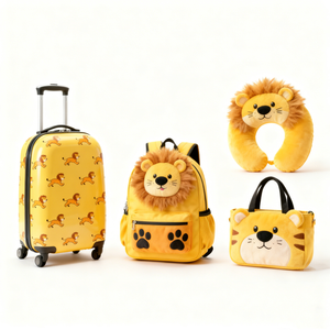 Juego <span class=keywords><strong>de</strong></span> Maletas para Niños, Maleta Rígida <span class=keywords><strong>de</strong></span> 18 Pulgadas con Mochila, Juego <span class=keywords><strong>de</strong></span> Maletas <span class=keywords><strong>de</strong></span> Viaje para Niños, Regalo <span class=keywords><strong>de</strong></span> Cumpleaños o Vacaciones para Niñas y Niños - Product Image 1