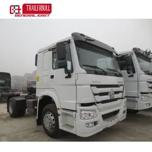 371HP HOWO 4x2 LHD Heavy duty Tractor truck for semi trailer to Africa Asia