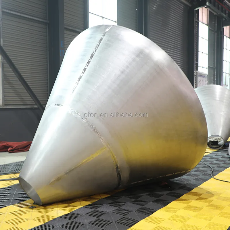 China Manufacture Custom Carbon Steel Cone Head Tank Cone Bottom Head
