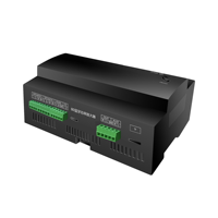 Amplificateur audio de fond pour villa et hôtel, mini PC en plastique YZ-80 80W, rail DIN, RS485, tactile