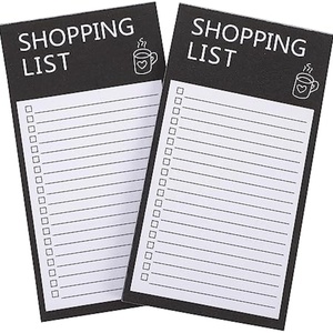 Venta caliente personalizado para hacer la lista de comestibles almohadilla magnética para nevera lista de compras magnética Memo Bloc de notas Pad - Product Image 1