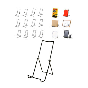 RUIMEI Adjustable Book,Cookware,Electronic,Plate,Brochure,Comic,Photo,Frame,Cosmetic,Picture Display Stand,Photo Storage Rack