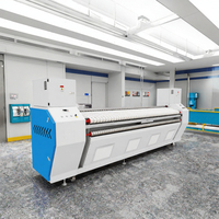 Laveuse-essoreuse commerciale entièrement automatique en acier inoxydable FEILONG avec fonction d'alimentation par aspiration d'air, 3300 mm max.
