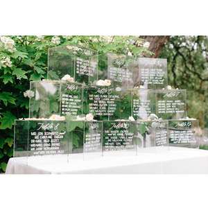 Scatola Decorativa Personalizzata in Acrilico per <span class=keywords><strong>Bomboniere</strong></span>, Cubo Portasoldi in Plexiglass, Scatola per Fiori - Product Image 1