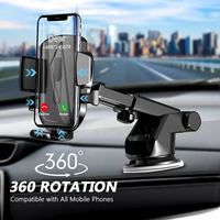 Eonline tonto titular del teléfono del coche soporte para teléfono móvil en coche No magnético GPS soporte para iPhone 11 Pro Xiaomi Samsung