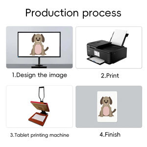 Aimant de réfrigérateur en céramique vierge personnalisable en stock en Espagne, prêt pour le transfert thermique, prêt à être personnalisé et vendu dans le monde entier - Product Image 4