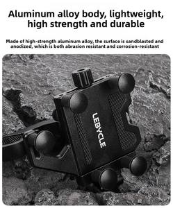 Soporte Universal para Teléfono de Bicicleta de Aleación de Aluminio <span class=keywords><strong>ES</strong></span>-PH-05, Resistente a Impactos y al Agua, para Navegación en Bicicletas de Montaña, Carretera y Motocicletas - Product Image 6