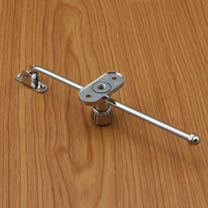 Xin Jieliang Butée de porte TX100-B en fer, support multifonctionnel pour armoire et penderie, quincaillerie de limitation de porte - Product Image 2