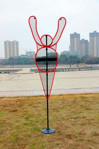 Maniquí de Entrenamiento de Baloncesto Ajustable con Base de Acero Resistente, Maniquí de Defensa para Prácticas de Tiro, Servicio OEM - Product Image 6