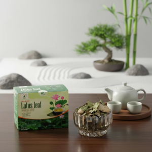ชาสมุนไพรใบบัวธรรมชาติ 100% ปลอดภัย สำหรับควบคุมน้ำหนัก ยี่ห้อ NMPT ชาเพื่อสุขภาพจากเวียดนาม - Product Image 1