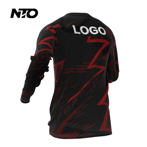 Heren Downhill Sportkleding Mountainbike Mtb Sport Shirt T-Shirt Cross-Country Dh Motorfiets Sport Shirt Custom Sample Maken - Product Image 6