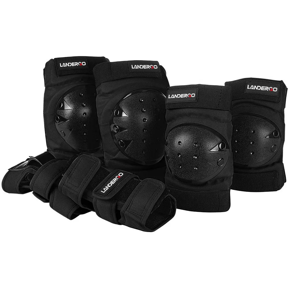 Outdoor Sports Protective Gear Pad Set Skate Knee Protector Elbow Protector Wrist Guard