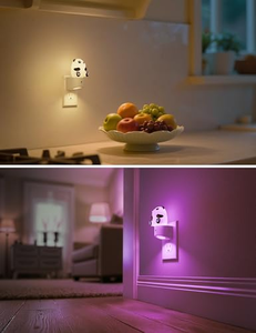 ไฟกลางคืน LED RGB ลายแพนด้า 0.5W สำหรับเด็ก เปลี่ยนสีได้ 10 สี ไฟกลางคืนขนาดเล็กทันสมัย เสียบปลั๊กติดผนัง สำหรับห้องนอนเด็ก - Product Image 2